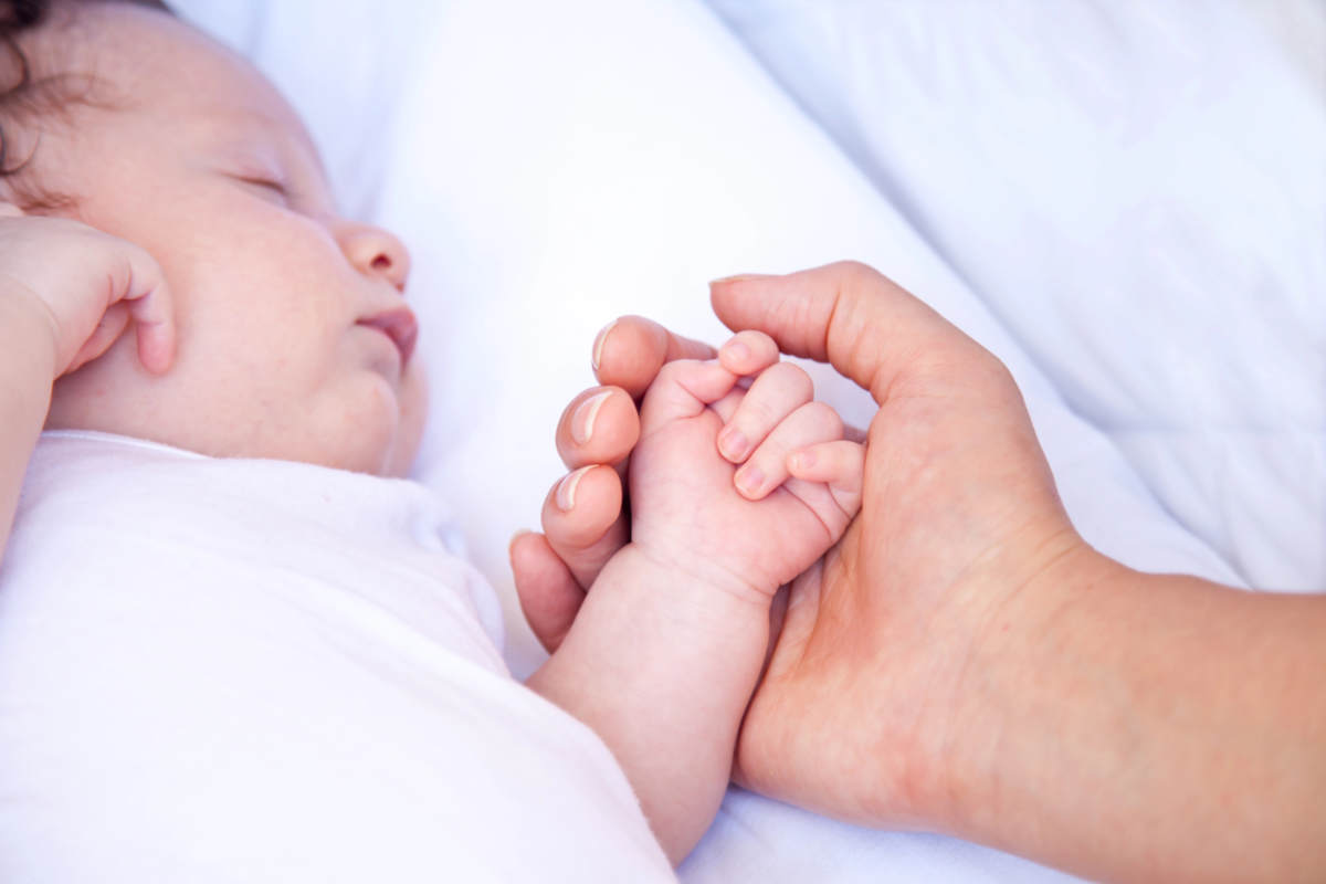 Bébé et sa maman